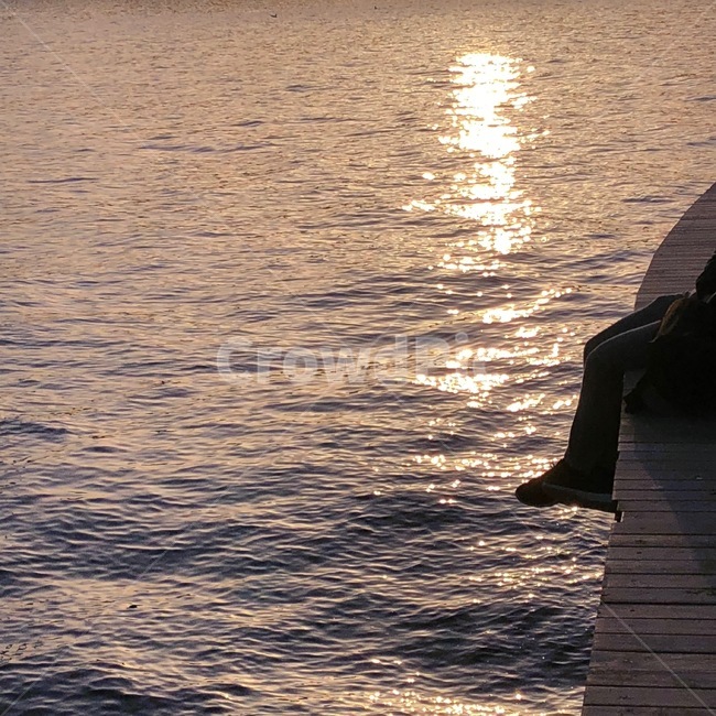 water,물,waterfront,워터프론트,황혼,반짝임,다리,발