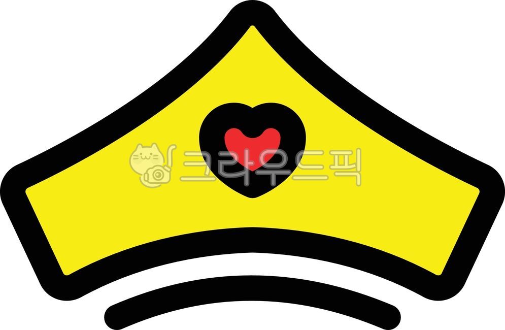 왕관,하트,픽토그램,노란색,빨간색,단순한,공주,여왕,사랑,로맨스,고급,화려함