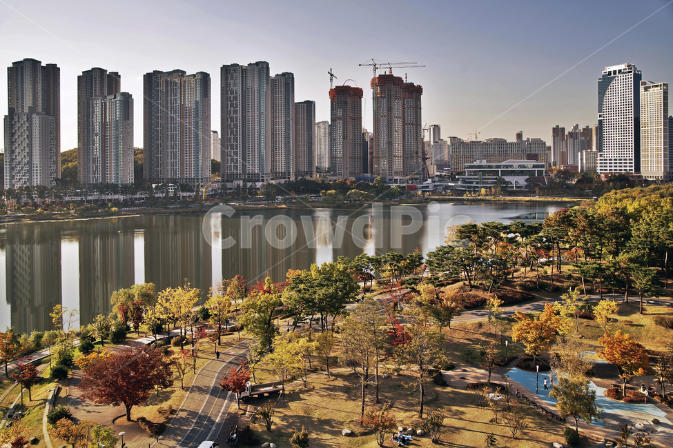 광교호수공원,영통,공원,호수,수원시,아파트,반영,가을,도시,풍경,city,landscape