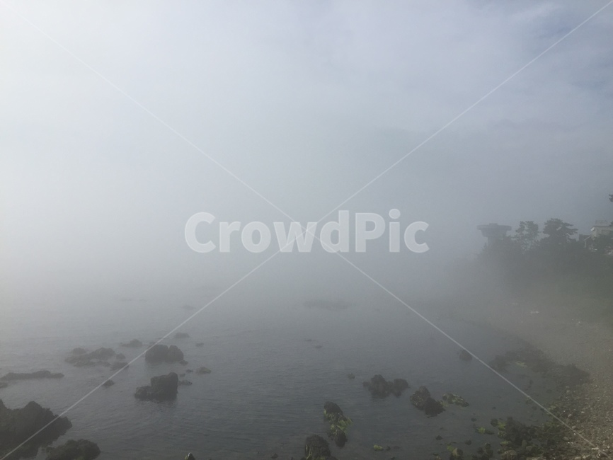 바다,안개,등대,sea,fog