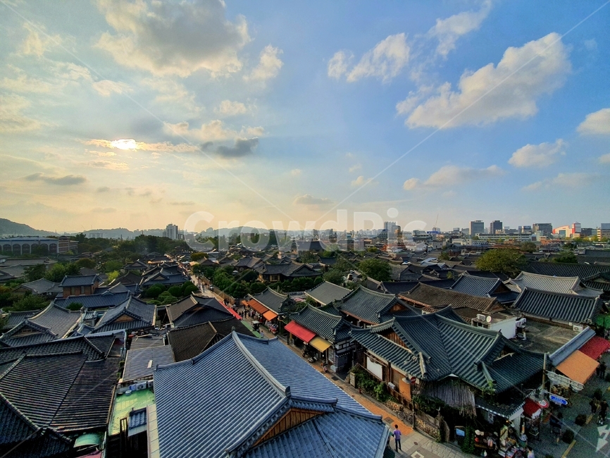 한옥마을,한옥,landscape,지붕,roof,한국전통,한국문화,korean traditional,korean culture