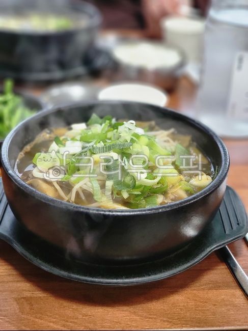 음식,해장국,파,뚝배기,모락모락,한국음식,요리,Koreanfood