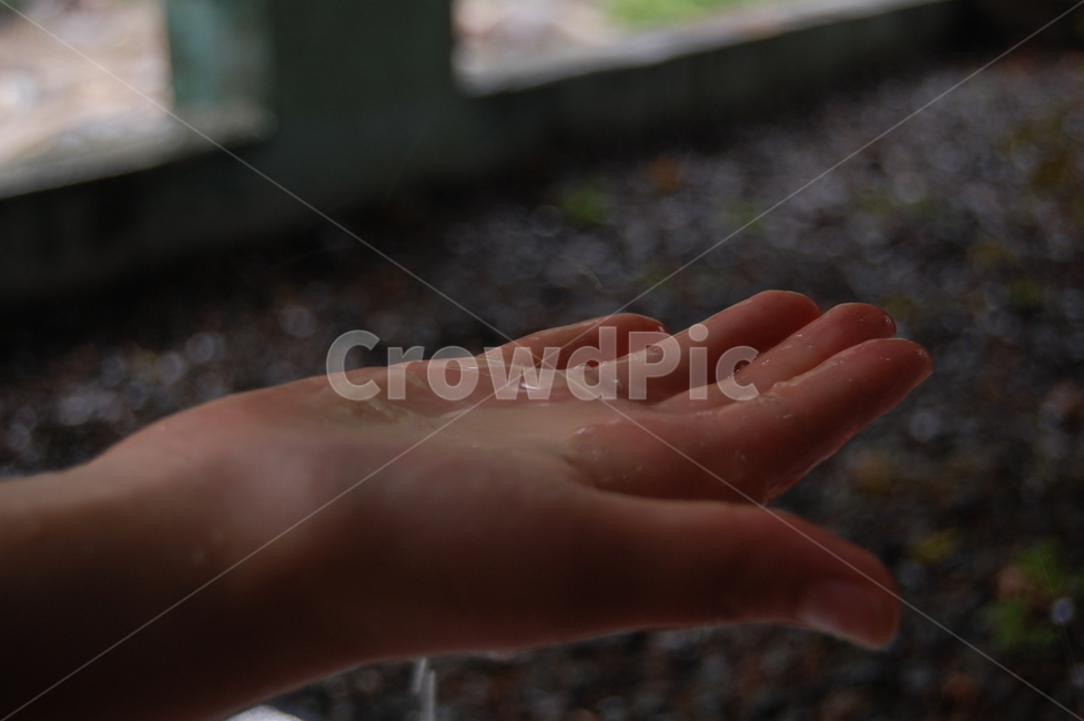 finger,손가락,손,비,비오는날,인간,손바닥,감성