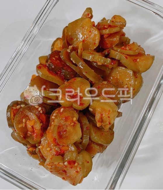 오이지무침,오이지,오이무침,무침,양념,음식,식사,오이장아찌무침,장아찌무침,참깨,깨,오이,장아찌,오이장아찌,오이절임,절인오이,밥반찬,반찬,food,meal,sesame