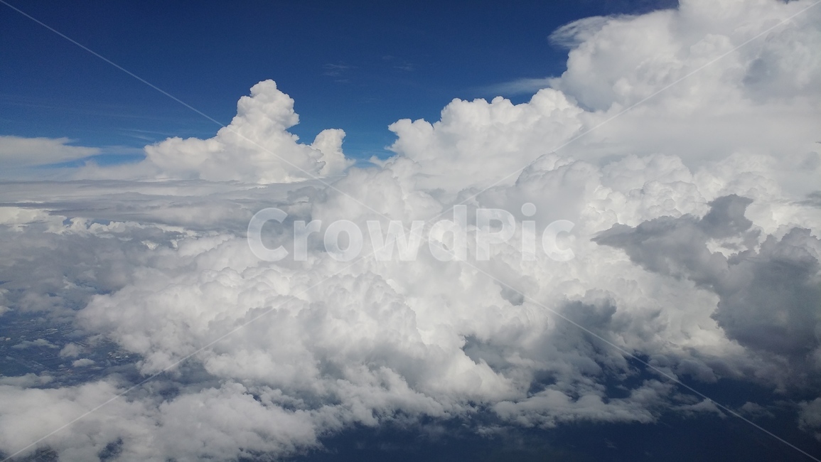 비행기,하늘,구름,몽환적인,파란하늘,자연,풍경,nature,landscape,outdoors,옥외,sky,weather,날씨,cloud,cumulus,적운