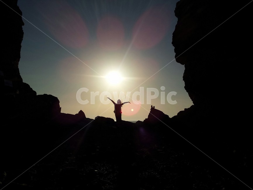 일몰,만세,실루엣,그림자,태양,해,섬,빛,sunset,일출,sunrise,hurrah