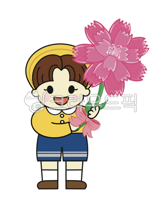 kindergarten,wonbok,congratulations,carnation,parentsday,thanks,uniform,teachersday,children,school,carnationillust,childrenillust,Carnation illustration,childrens characters,kids,Teachers day,family month,Day care Center,Mothers Day,congrats,flower,flowe