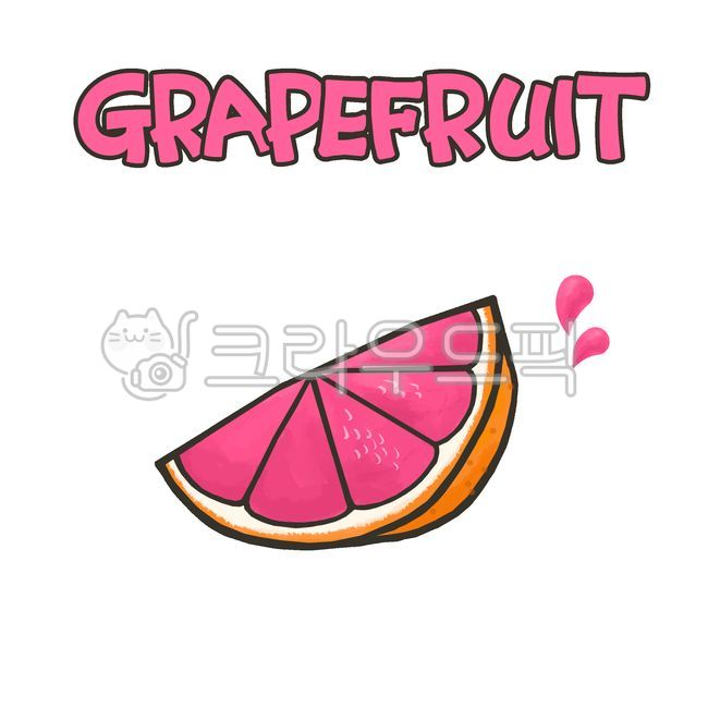 hand drawing,grapefruit tea,fruit,grapefruit,Grapefruit Ade
