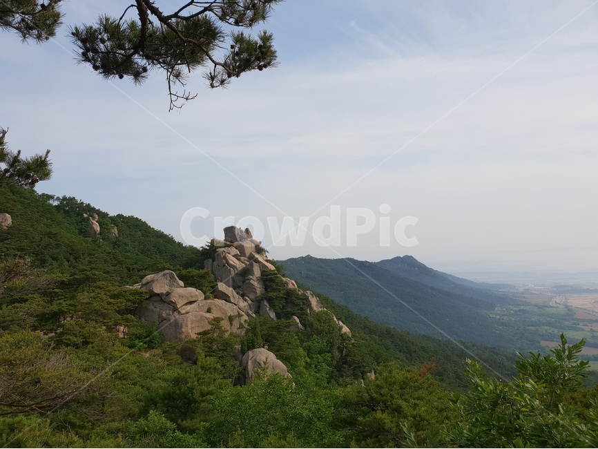 용봉산,산,풍경,바위,구름,나무,자연,풍경,nature,landscape,outdoors,옥외