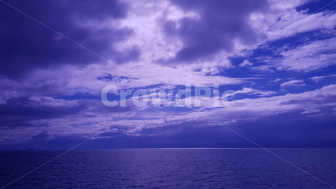 하늘,바다,violet,purple,바이올렛,블루,blue,구름,자연,풍경,nature,landscape,outdoors,옥외,azure sky,푸른 하늘,sky