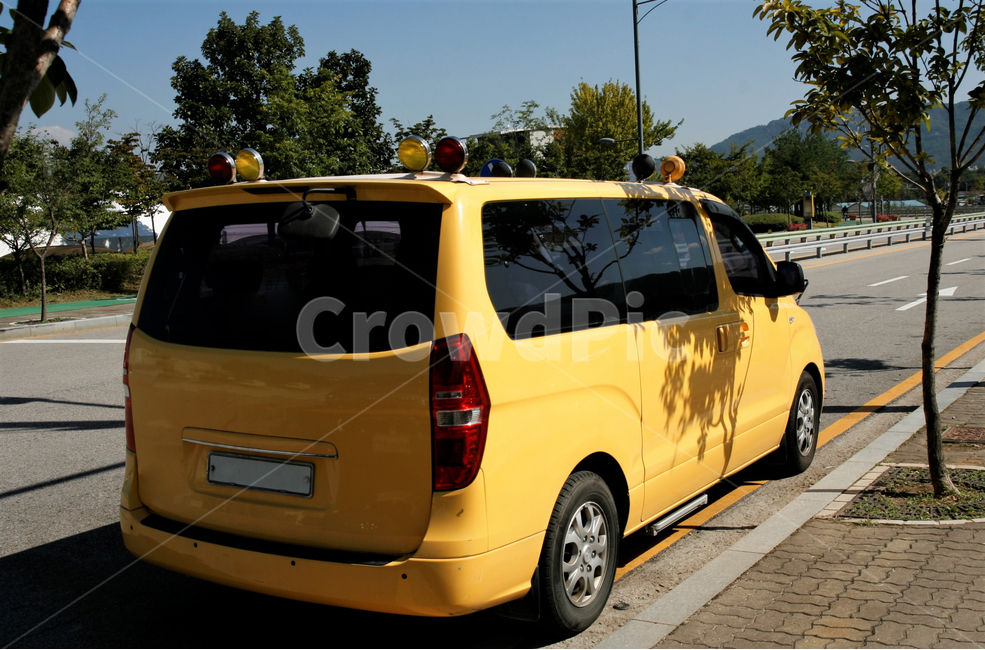 어린이,보호,차량,노랑색,안전등,교통,교통수단,traffic,transportation