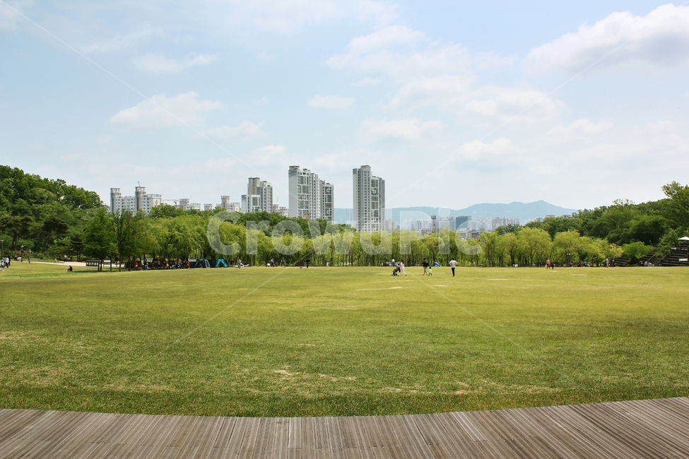 한국,서울,북서울꿈의숲,숲,공원,하늘,파란하늘,블루,그린,녹색,건물,도시,빌딩,아파트,자연,잔디,잔디밭,나무,우드,나무데크,데크,산책로,나무바닥,풍경,파란색,파랑,구름,풀,풀밭,도심,자연,풍경,nature,landscape,사람들,대중,군중,other people,crowd,grass,plant,식물,lawn,outdoors,옥외,park