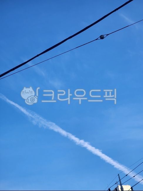 Sangju,Sangju city,sky,airplane clouds,western sky
