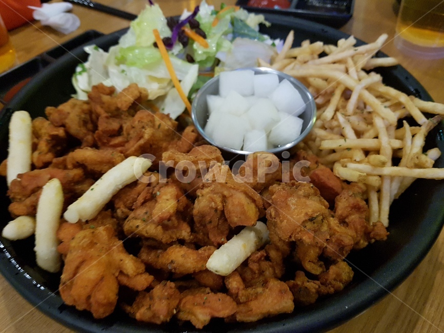 치킨,감자튀김,음식,food,먹방,음식,식재료,요리,food,cook,meal,dishes,food reserves,육류,고기,meat