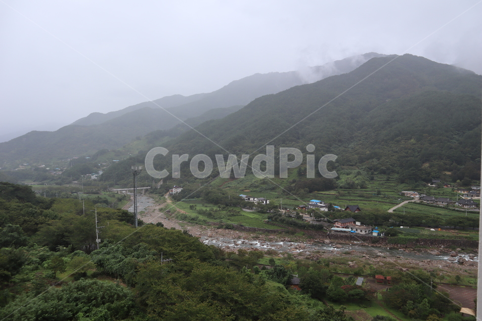 산,안개,강,들,자연,여름,가을,풍경,배경,초록색,nature,outdoors,scenery,slope,경사,옥외