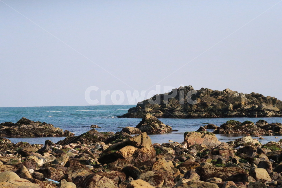 부산,기장,바닷가,겨울바다,바위