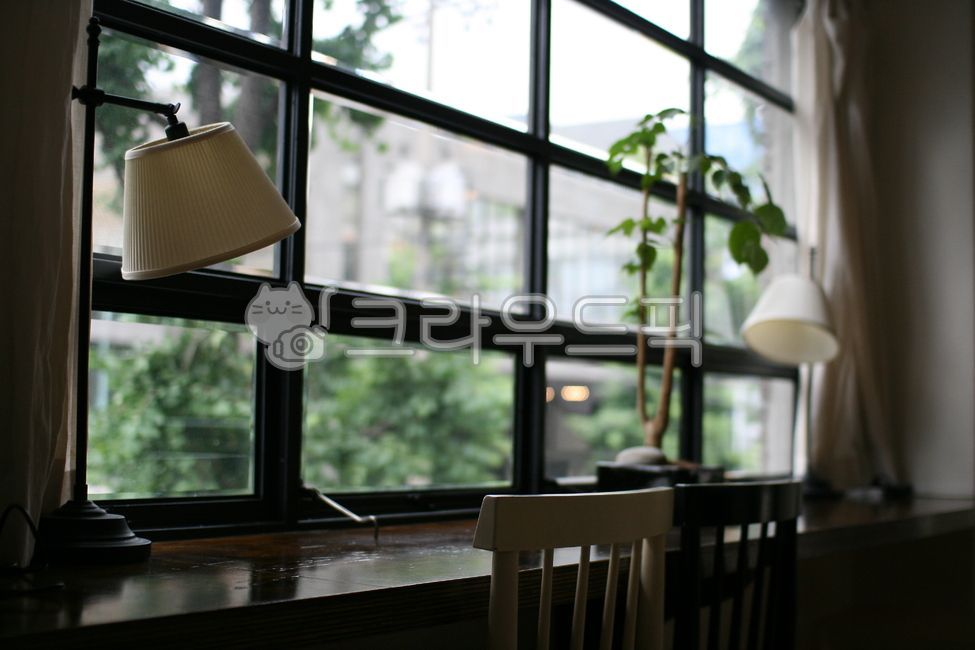 lamp, 램프, tablelamp, 테이블램프, window, 사진,이미지,일러스트,캘리그라피 - kroa작가