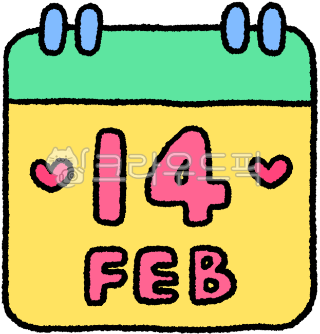 Valentine's Day,Calendar,February,Illustration,Hand Drawing,Wallpaper