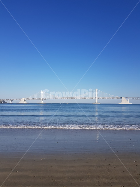 바다,광안대교,sea,모래,bridge