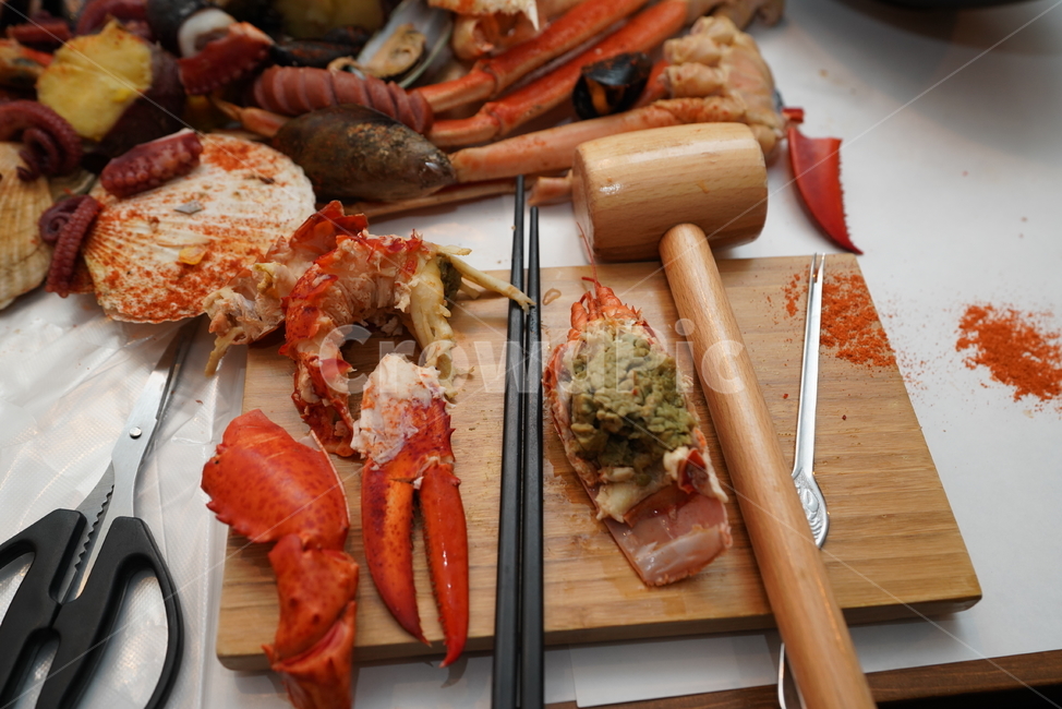 해물,해산물,seafood,먹거리,음식,food,식사,안주,안주거리,컬러,색감,랍스터,집게,망치,음식,식재료,요리,food,cook,meal,dishes,food reserves,수산물,해산물,fishery products,seafood