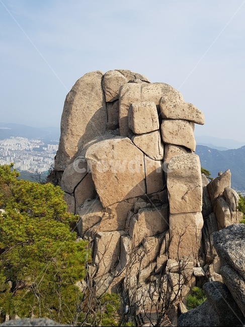 북한산국립공원,도봉산,낙엽,가을풍경,나무,바위