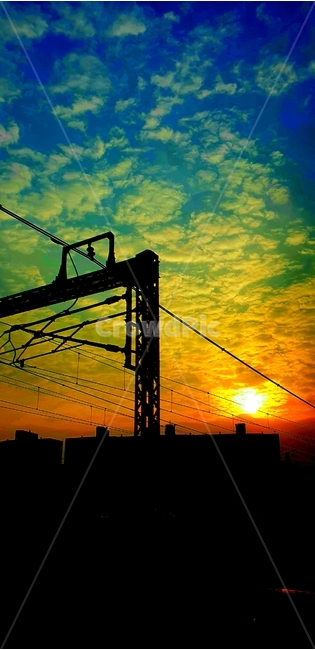 석양,노을,하늘,sunset,sky,자연,풍경,nature,landscape,실루엣,그림자,silhouette,shadow