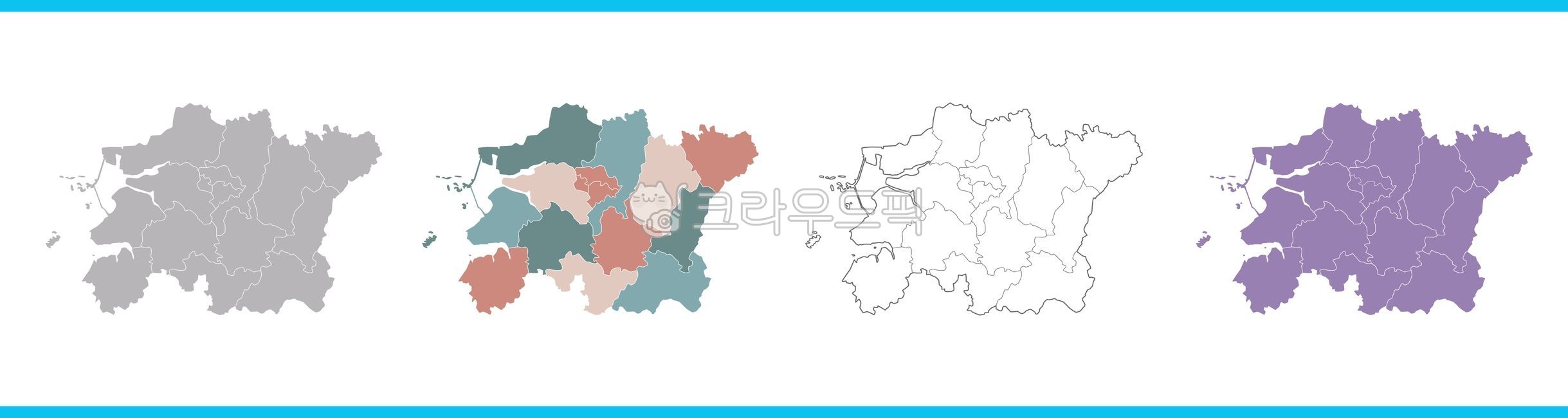 전북특별자치도전라북도,전북,자치도,한반도,남한,행정구역,지도,한국지도,고용량,일러스트,군산,익산,전주,부안,정읍,고창,순창,진안,무주