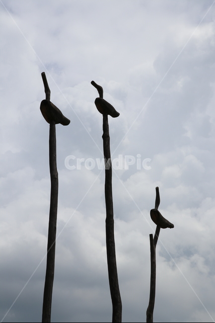 솟대,하늘새,천조,나무새,새,조각상,동상,석상,조형물,statue,bronze statue,stone statue