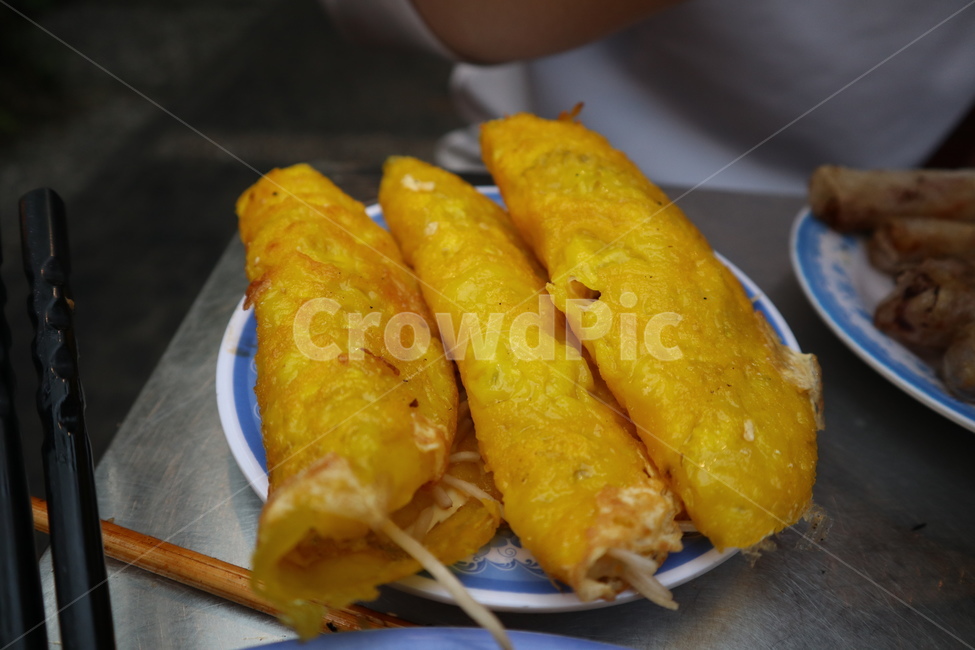 베트남음식,반쎄오,계란부침,베트남,음식,베트남요리