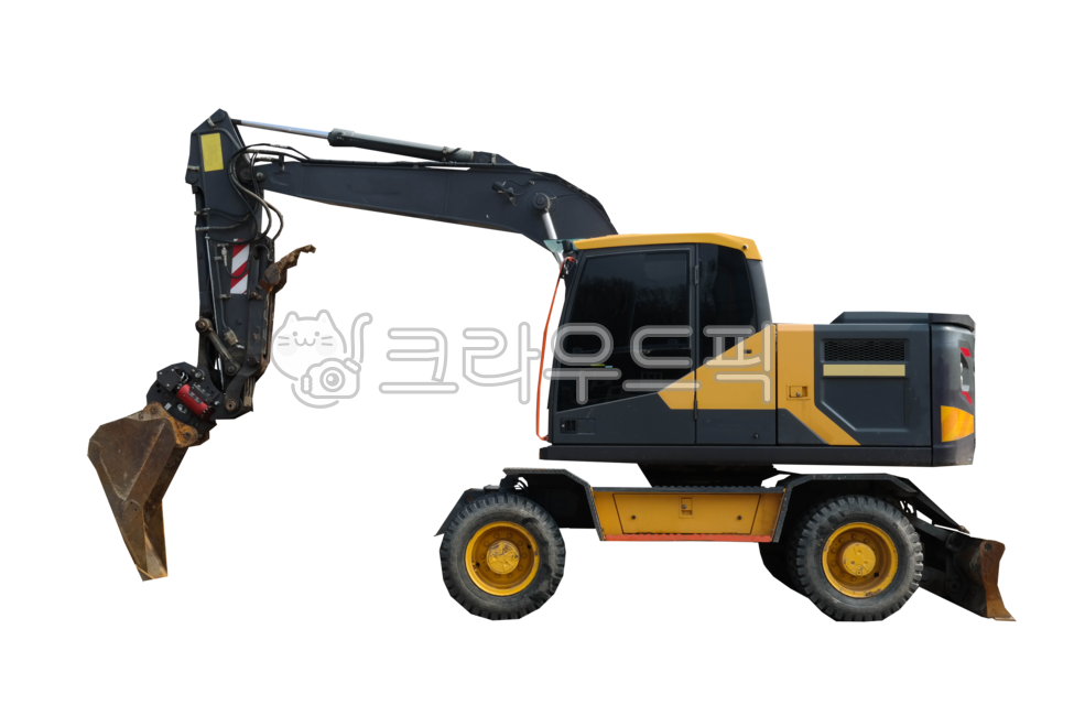 누끼,굴삭기,굴착기,포크레인,버켓,공사장비,중장비