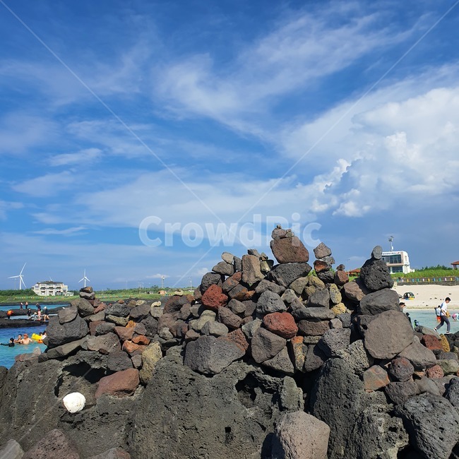 돌담,제주도,제주,하늘,구름,view,sky,바다,해변,돌,제주도,jeju,jeju island