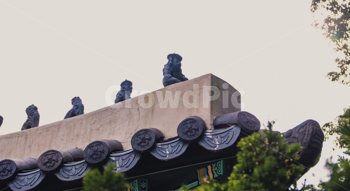 전통,문화,한국,지붕,한옥,조각상,한국전통,한국문화,korean traditional,korean culture,건축물,건물외관,exterior,building,structure,architecture,construction