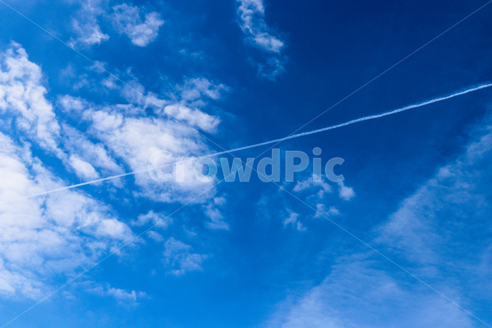하늘,비행기,sky,날씨,파란하늘,구름,여름,weather,봄
