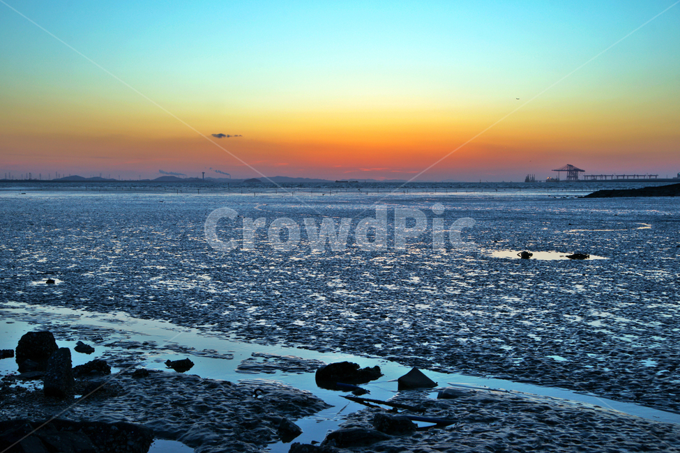 일몰,오이도,갯벌,썰물,서해안,저녁놀,석양,시흥시,뻘,자연,풍경,nature,landscape,outdoors,옥외
