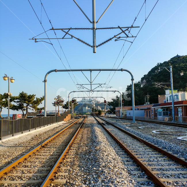 기찻길,선로,정동진,기차,정동진역,교통,교통수단,traffic,transportation