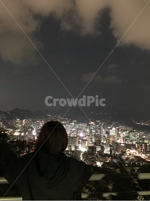 landscape,야경,뒷모습,자연,경치,서울,전경,옥외,outdoors,scenery,aerialview,building,시티,city,metropolis,중심지,town,도시,person,인간,human