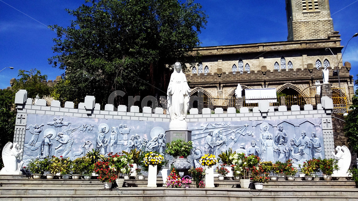 종교,기독교,마리아,christian,조각,조각상,교회,베트남,나트랑,vietnam,nhatrang,해외,외국,세계,foreign,oversea,world,조각상,동상,석상,조형물,statue,bronze statue,stone statue,종교,신앙,religion,belief,faith
