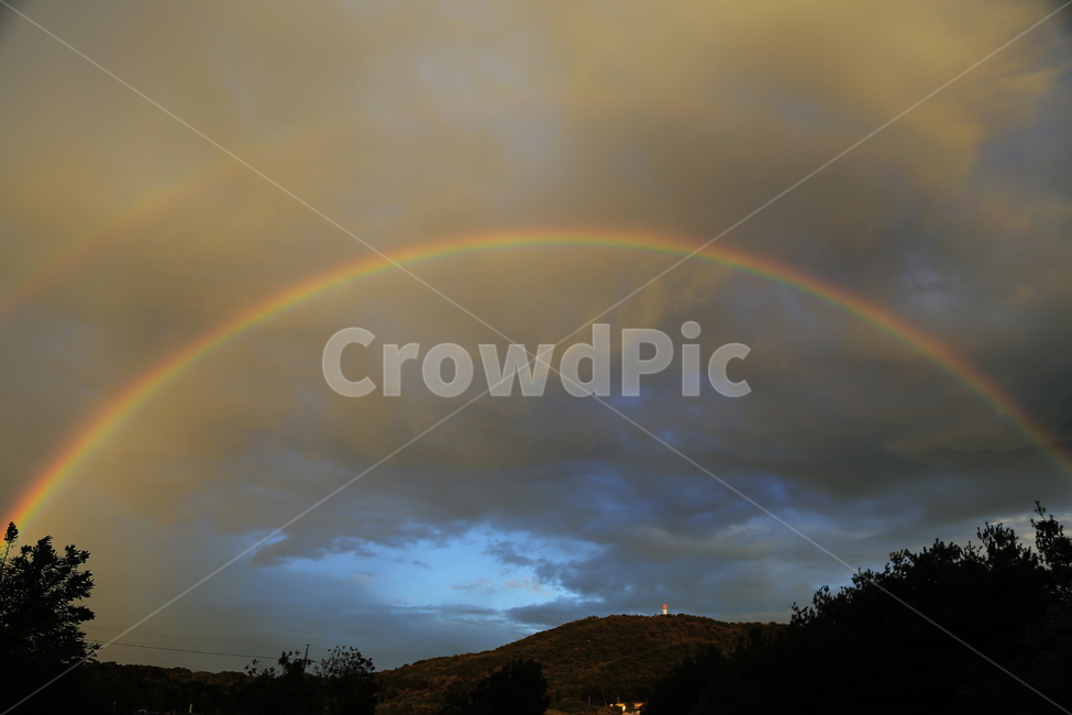 무지개,쌍무지개,비온뒤,비온후,rainbow