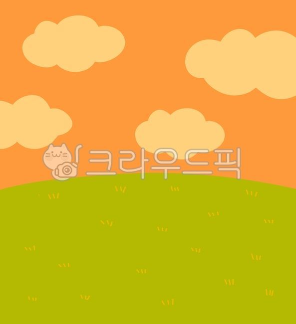 deco,adornment,Good Note,Orange,cloud,Field,Cute illustrations,weather,sky,nature,weather illustration,sticker,dinner,outdoor,diary,field,outdoors,background,sunset,illustration,orange color,masterpiece