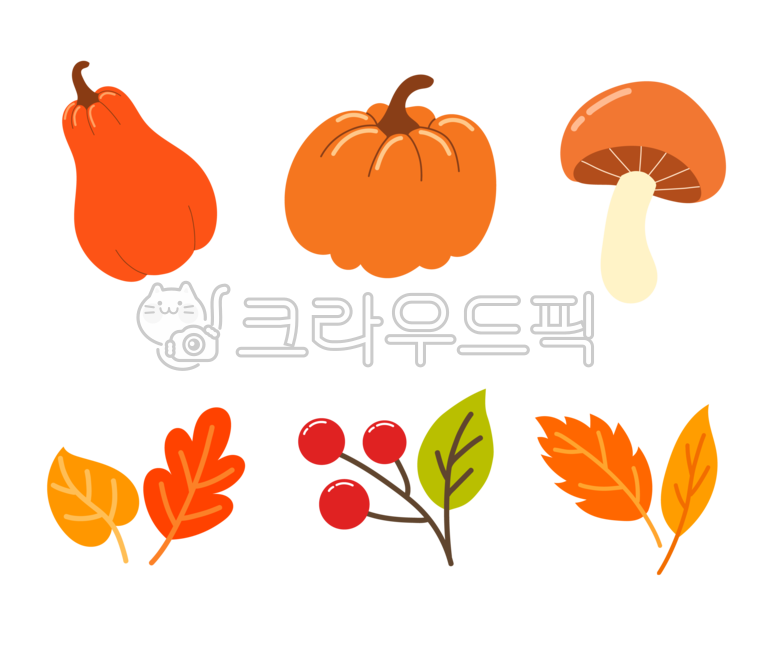 가을,추수,호박,버섯,낙엽,단풍,열매,아이콘