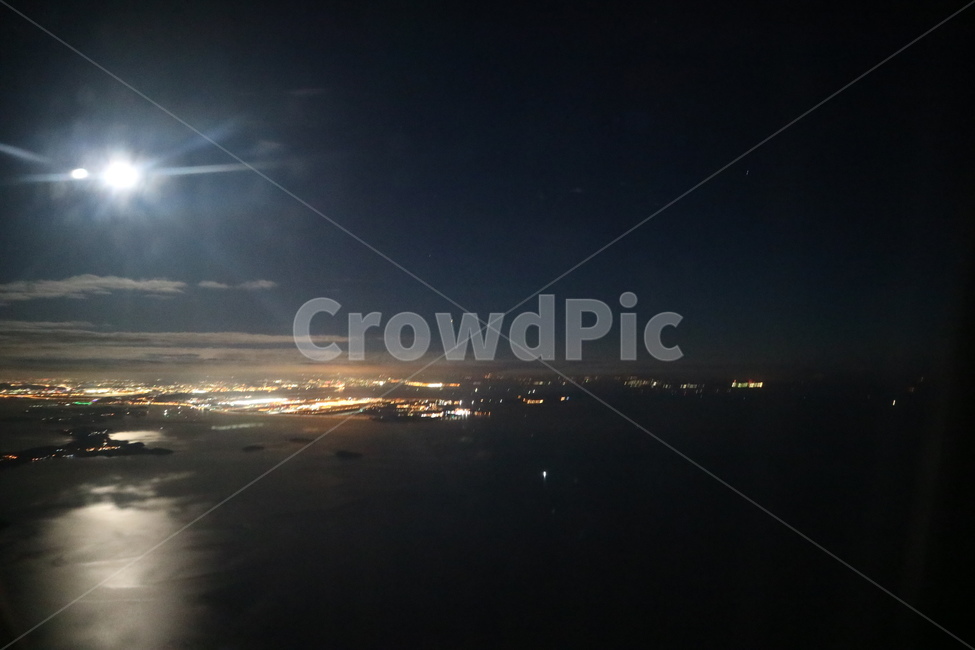 야경,비행기,밤하늘,도시,불빛,여행,분위기,자연,풍경,nature,landscape,야경,밤,nightscape,night,light,빛,flare,플레어