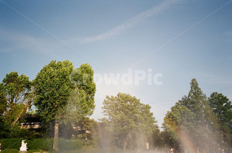 분수,무지개,공원,나무,하늘,가을하늘,가을,소풍,자연,풍경,nature,landscape,water,물,fountain