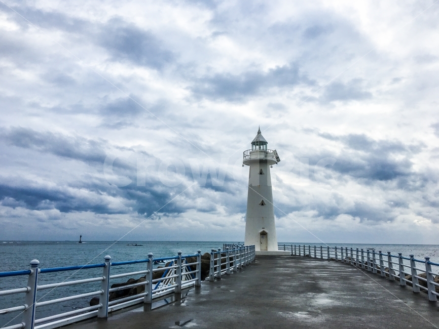 청사포,등대,구름,여행,바다,등대,lighthouse,handrail,난간,banister