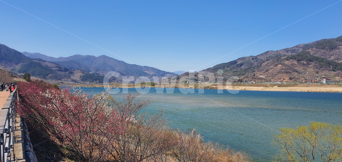 섬진강,강,봄,풍경,강줄기,물,자연,nature,water,맑음