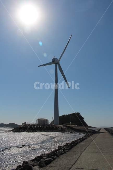 서해안,탄도항,갯벌,풍력발전기,하늘,해,태양,산업,industry,industrial,에너지산업,energy industry,machine,기계,engine,엔진,motor,모터