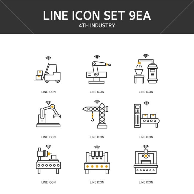 네트워크,4차산업,산업,공장,인포그래픽,엘리먼트,아이콘,라인아이콘,산업,industry,industrial,그래픽,일러스트레이션,graphic,illustration,아이콘,icon