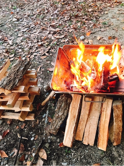 장작,불멍,불놀이,힐링,캠핑,화로대,화롯대