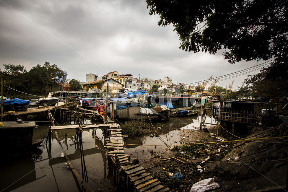베트남,빈민촌,빈민가,강가,vietnam,시골,마을,풍경,landscape,country,rural,town