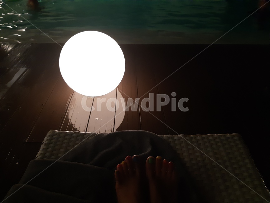 밤수영,수영,수영장,여름,여름밤,조명