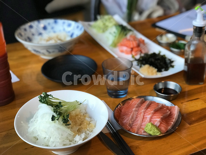 연어,사케동,음식,food,salmon,rice